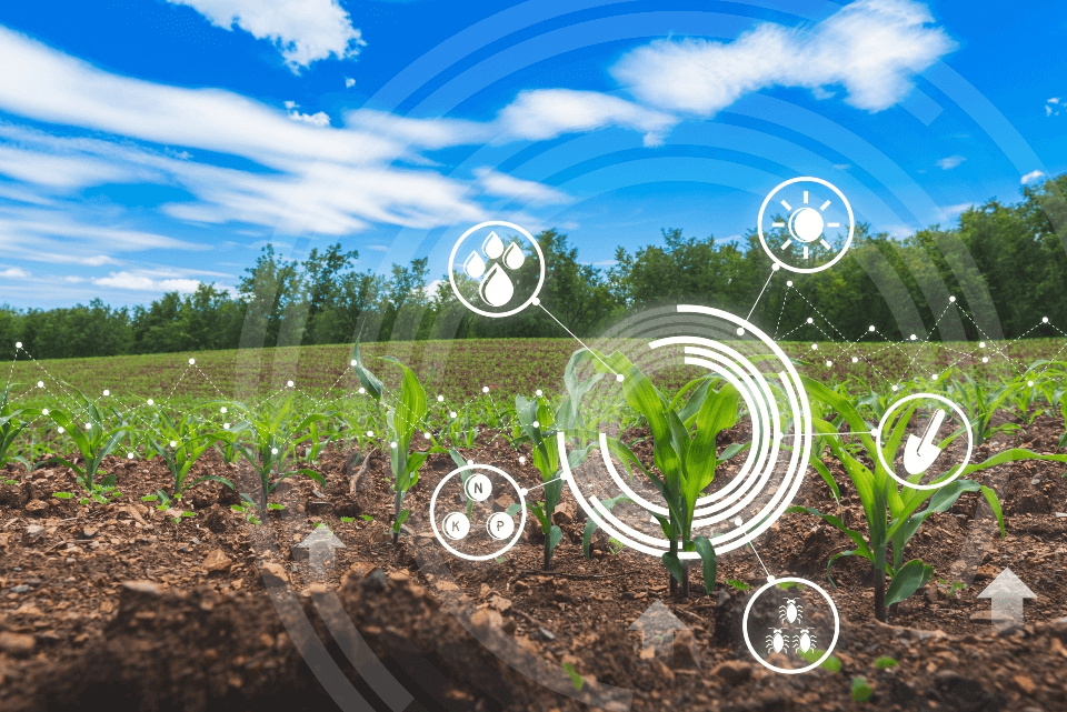 How does Senzmate's DevicePulse.AI improve agriculture?