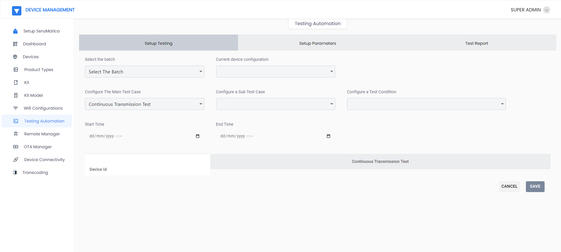 Test Automation for IoT Devices V2.0